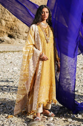 Sana Safinaz Luxury Lawn Embroidered Collection- SSL-3A